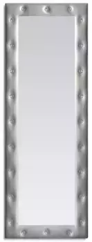 ЗЕРКАЛА И ДРУГОЕ декоративное зеркало "NAOMI", (1 шт.), настенное зеркало MIRRORS AND MORE 50х150х3,9 см, цвет silberfarben