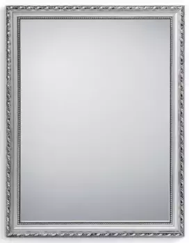 ЗЕРКАЛА И МНОГОЕ декоративное зеркало "LOLA", (1 шт.), настенное зеркало MIRRORS AND MORE 34х45х2 см, цвет silberfarben