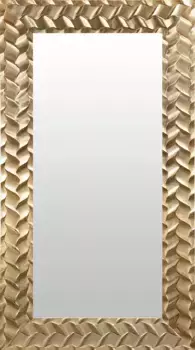 Зеркало декоративное Lenfra "Орешник", (1 шт.), настенное зеркало 57х77х2,3 см, цвет gold