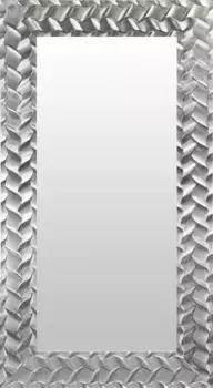 Зеркало декоративное Lenfra "Орешник", (1 шт.), настенное зеркало 60х150х2,3 см, цвет silber
