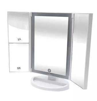 Зеркало для макияжа Sadena, белый