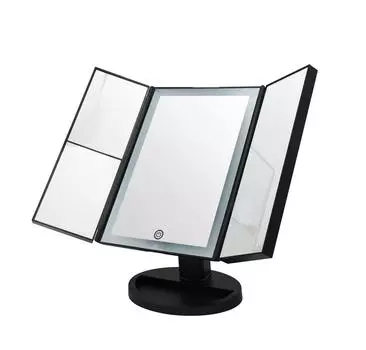 Зеркало для макияжа Sadena, черный