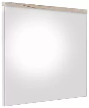 Зеркало для ванной комнаты welltime "Тулон" 60х55х0,3 см, цвет eichefarben San Remo hell