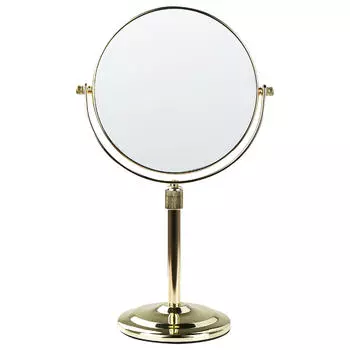 Зеркало косметическое Beliani, золотой