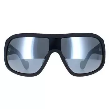 Зеркало Shield мужское матовое дымчатое ml0048 Moncler, черный