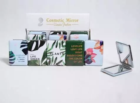 Зеркало складное, Pocket Nature Eco Midex, синий