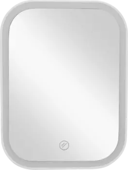 Зеркало стоячее со светодиодной подсветкой и белой рамой 1 шт. Soapland