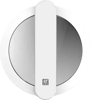 Зеркало Zwilling со светодиодной подсветкой, (упаковка), косметическое зеркало, увеличительное зеркало, зеркало для макияжа 10 см, белый