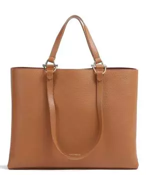 Зернистая кожа Hop On Шоппер Coccinelle, коричневый