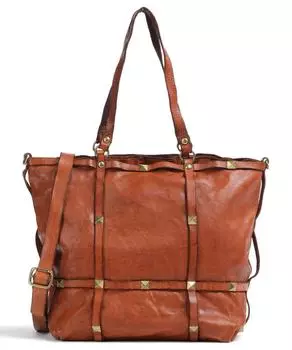 Зернистая яловая кожа Prestige Шоппер Campomaggi, коричневый