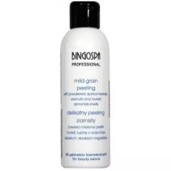 Зерновой пилинг Микроводоросли Витамин Е Масло Ши BINGOSPA Professional