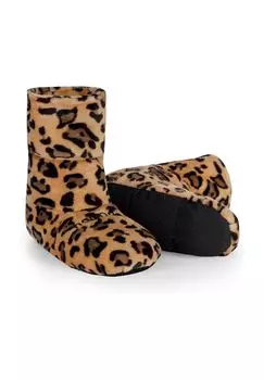 Зерновые тапочки для микроволновки normani, цвет Leopard