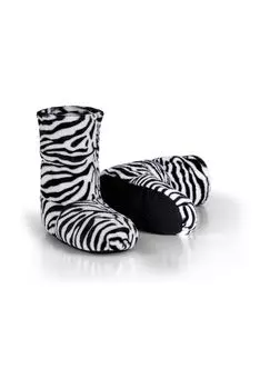 Зерновые тапочки для микроволновки Normani, цвет Zebra