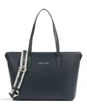 Zero re shopper из искусственной кожи Valentino Bags, синий