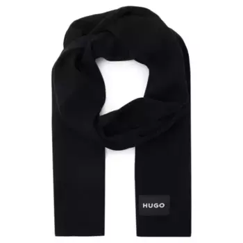Зевонский шарф Hugo, черный