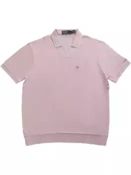 ЖАКАРДОВЫЙ ПИКЕ-SSJOHNNYM1-РУБАШКА-ПОЛО С КОРОТКИМ РУКАВОМ POLO RALPH LAUREN, розовый