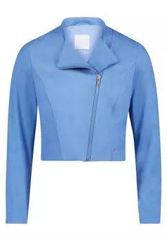 Жакет-Болеро с воротником стойкой Betty & Co, синий