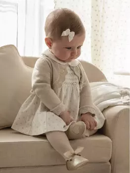 Жакет-Болеро стандартного кроя Mayoral, бежевый