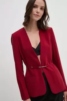 Жакет Calvin Klein, бордовый