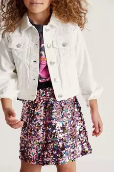 Жакет Diamante Джинсовый Next, белый