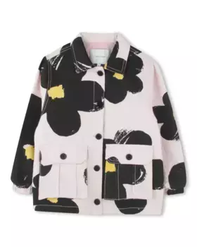 Жакет для девочки из розового хлопка Marc Jacobs, цвет Rosa