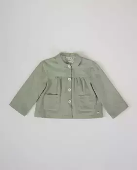 Жакет для девочки NANOS, зеленый
