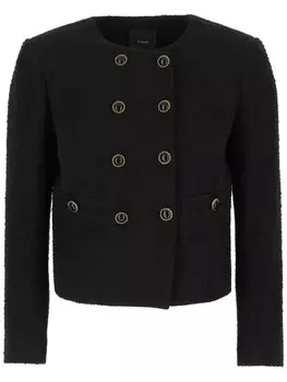Жакет из букле PINKO, черный