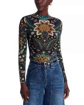 Жакет из черного тюля Jaipur FARM Rio, мультиколор