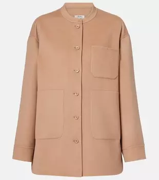 Жакет из чистой шерсти Costanza S Max Mara, Spring Camel
