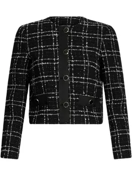 Жакет из люрекса-букле LIU JO, черный