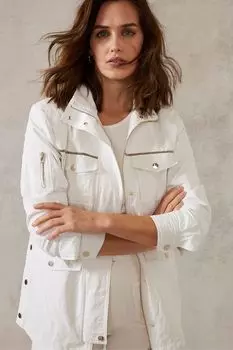 Жакет с декоративной отделкой Mint Velvet, белый