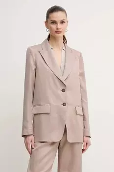 Жакет с добавлением льна Marc Aurel, бежевый