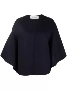 Жакет с драпировкой на рукавах VALENTINO GARAVANI, синий
