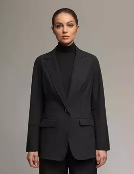 Жакет с драпировкой U.S. Polo Assn. White Label, черный