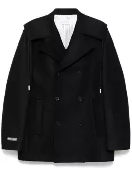 Жакет с логотипом OFF-WHITE, черный