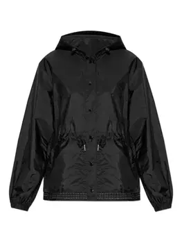 Жакет с отделкой крючком Moncler, черный