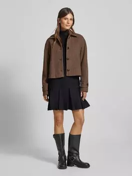 Жакет с отложным воротником модель «PARCHIS» Mango, бежевый