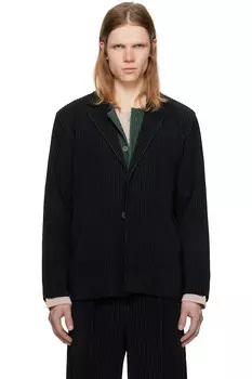 Жакет с плиссировкой 1 Homme Pliss Issey Miyake, черный
