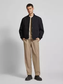 Жакет с воротником-стойкой модель «Оморе» BOSS Orange, черный