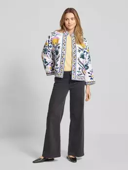 Жакет с воротником-стойкой модель «Сэди» LOLLYS LAUNDRY, экрю