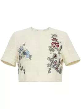 Жакет с вышивкой Adam Lippes