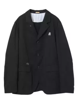 Жакет с вышивкой Undercover, черный