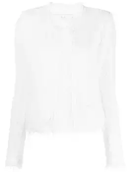 Жакет Shavani с бахромой IRO, белый