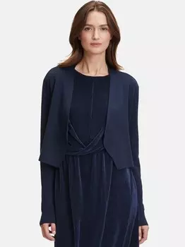 Жакет тонкой вязки Betty & Co, синий