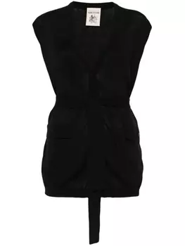 Жакет тонкой вязки Semicouture, черный