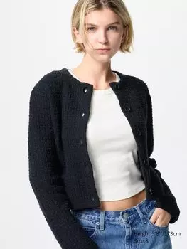 Жакет укороченный Uniqlo, цвет 09 черный