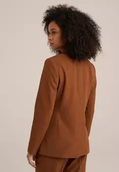 Жакет WE Fashion, коричневый