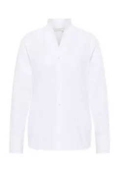 Жаккардовая блузка REGULAR FIT ETERNA, белый