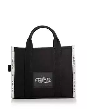Жаккардовая большая сумка среднего размера MARC JACOBS, цвет Black