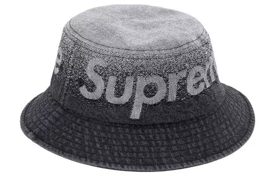 Джинсовая панама Supreme Fade, черный